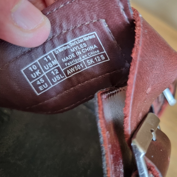 Dr martens brown leather myles sandals uk 10 - Picture 7 of 7